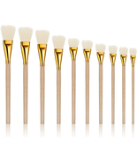 10 Pieces Gilding Brush Gold Leaf Paint Brush Goat Hair Duster Gold Pain... - £11.16 GBP