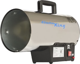Flame King 60,000 Btu Portable Propane Forced Air Heater Outdoor,, And J... - $142.99
