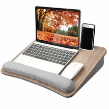 HUANUO Lap Laptop Desk - Portable Lap Desk with Pillow Cushion, Fits up to 15.6  - £51.63 GBP