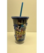 Disneyland 2015 Travel Tumbler Disney Parks Official Cup With Lid And Straw - $13.85 CAD
