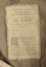 British Military Army DPM Combat Tactical CAMOUFLAGE Pants SIZE 28&quot; X 30... - $29.60