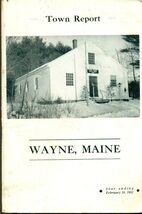 1951 ANNUAL REPORT of the Town of Wayne, Maine - $14.84