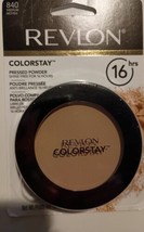 NEW Revlon ColorStay Pressed Powder Shine Free 16 Hr 840 Medium 0.3 Oz - £11.23 GBP