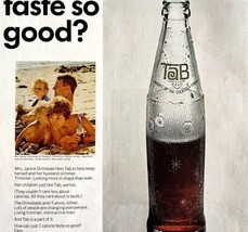 Coca Cola Tab 1 Calorie Beverage 1965 Advertisement Soda Pop Classic DWII1 - £30.93 GBP