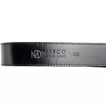 GEORGIA Genuine Stingray Skin Western Belt Black image 3