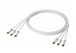 SONY VMC-CV24 8' Component Video Cable - White (Discontinued by Manufacturer) - $10.46