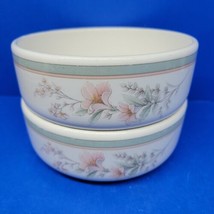 Noritake Keltcraft Misty Isle Collection &quot;Deerfield&quot; Cereal Bowls Bundle of 2 - £15.98 GBP