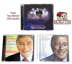 Tony Bennett Lot of 3 CDs Unforgettable Classics, Duets II, Viva Duets - used - £11.54 GBP