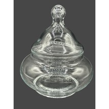 Vintage Anchor Hocking Apothecary Glass Jar 7&quot; Tall - £15.82 GBP