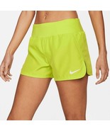 Nike Women&#39;s Crew Running Shorts CJ2400-321 Green Bright Size XS X-Small - £43.28 GBP