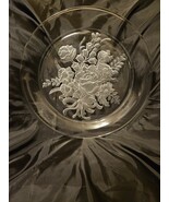 Toscany Collections Crystal 14" Platter - Etched Floral Design - Rare - €34,63 EUR Toscany Collections Crystal 14" Platter - Etched Floral Design - Rare - €34,63 EUR