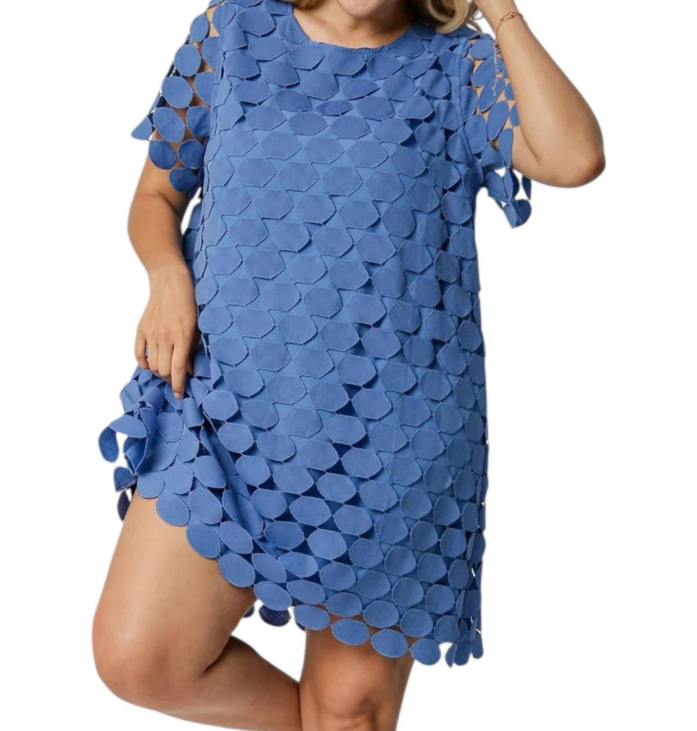 Umgee Dotty Mini Dress - Plus Size 1X - $37.62