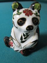 Chinese Cloisonne Panda Figurine 3 1/2 [*clois] - £43.23 GBP