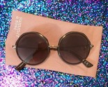 SUMMER &amp; ROSE Evelyn Sunglasses, Round New With Tags MSRP $54 - £35.52 GBP