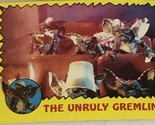 Gremlins Trading Card 1984 #61 The Unruly Gremlins - £1.54 GBP