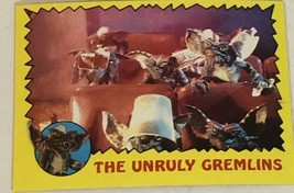 Gremlins Trading Card 1984 #61 The Unruly Gremlins - £1.54 GBP