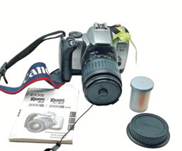 Canon Camera Eos Rebel k2 3000V Body & Lens Untested For Parts Or Repair - $22.65