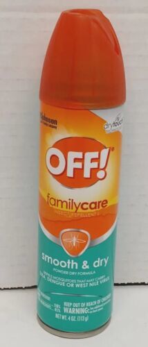 Primary image for OFF! Family Care Insect Repellent- Smooth and Dry 4oz Powder Dry Formula