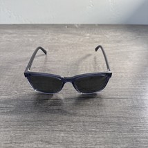Warby Parker Sunglasses Barkley M 754 Clear Blue 53-18-142 FRAMES ONLY - $21.58