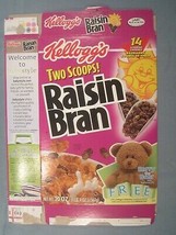 2003 MT Cereal Box KELLOGG&#39;S Raisin Bran BARRY THE BEAR [Y155C9o] - £9.23 GBP