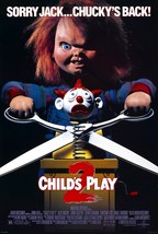 1990 Childs Play 2 Movie Poster 11X17 Chucky Andy Barclay My Buddy Good Guys - £9.15 GBP