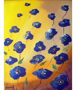 Original 8x10 Floral Canvas Wall Art 08 -: rdoward fine art - £14.96 GBP