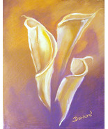 Original 8x10 Floral Canvas Wall Art 012 -: rdoward fine art - £14.96 GBP