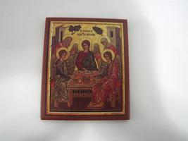 Small  Icon of the Hospitality of Abraham – F16 From St Isaac of Syria M... - £1.59 GBP