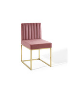 Modway Furniture Carriage Channel Tufted Sled Base Performance Velvet Di... - $231.55