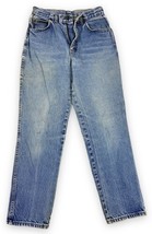 Vtg 90s Distressed Chic High Rise Medium Wash Mom Jeans Sz 9 Petite 25x27” - £19.09 GBP