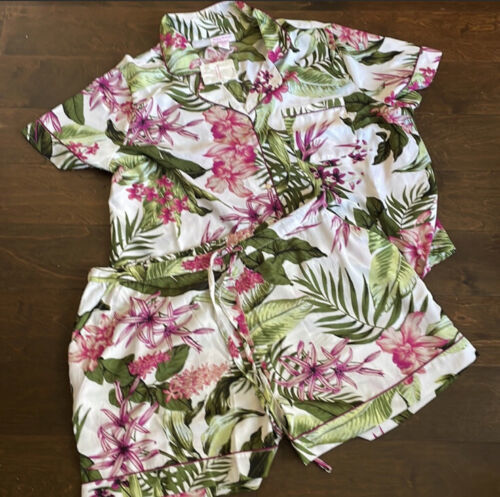 Primary image for Tommy Bahama Womens Plus sz 2X Pajama set Tropical Nwt Hawaiian
