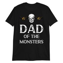 PersonalizedBee Dad of The Monsters Halloween T-Shirt Funny Sarcastic Costume Gi - £14.62 GBP+