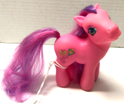 My Little Pony Hasbro G3 Skywishes 2002 Shimmer Pink Kite Butterfly Horse Figure - £7.93 GBP