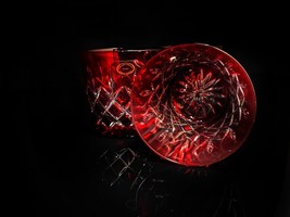 AJKA Arabella Double Old Fashion Red Glasses Set of 3 image 5