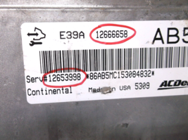 13-14-15 CHEVROLET MALIBU /TERRAIN/EQUINOX/ ENGINE /COMPUTER..ECU.ECM.PCM image 3