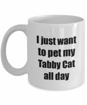 Tabby Cat Mug Lover Mom Dad Funny Gift Idea Gag Coffee Tea Cup - £13.42 GBP+