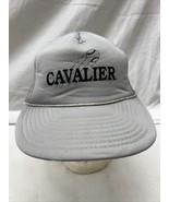 trucker hat baseball Cap Vintage Mesh SnapBack MN Cavalier ND Baseball G... - $55.48 CAD