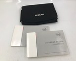 2019 Nissan Versa Sedan Owners Manual Set with Case OEM J03B36005 - $29.69