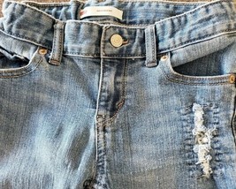 Levi&#39;s Brand Girl&#39;s Size 8 &quot; BOYFRIEND&quot; Denim Blue Jeans Medium Wash Dis... - $35.00