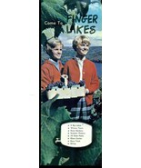 FINGER LAKES New York (circa 1960&#39;s) 16-section fold-open tourist brochure - $13.41 CAD