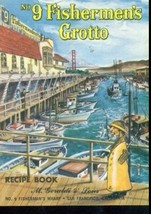 FISHERMEN&#39;S GROTTO (San Francisco CA) 16-page pocket recipe guide (circa 1970s) - £7.75 GBP