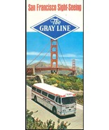 SAN FRANCISCO Gray Line Sight-Seeing Tour prices (1968) 14page fold-out ... - $13.41 CAD