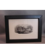 Vintage White House Steel Plate Engraving Card Bureau of Engraving 5 x 7 - $10.99