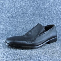 Banana Republic  Men Loafer Shoes Black Leather Slip On Size 12 Medium - £19.78 GBP