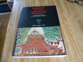 Sources Of The American Republic Volume One 1967? old rare history book - £38.67 GBP