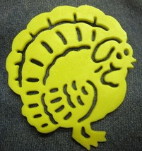 Stencil Thanksgiving Turkey Yellow LOT OF FIVE - £2.39 GBP