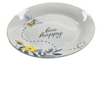 Royal Norfolk Bee Happy 7.5”Stoneware Appetizer Salad Saucer Plates. NEW - $26.61