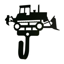 Construction Vehicles Powder-coated Wall Hooks Made in USA - $14.85