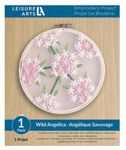 Leisure Arts Wild Angelica 6 Inch Embroidery Kit 56810 - £9.55 GBP