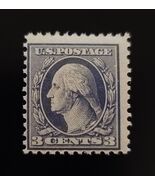 1918 3c George Washington, Violet Scott 529 Mint F/VF NH - $108.88 MXN